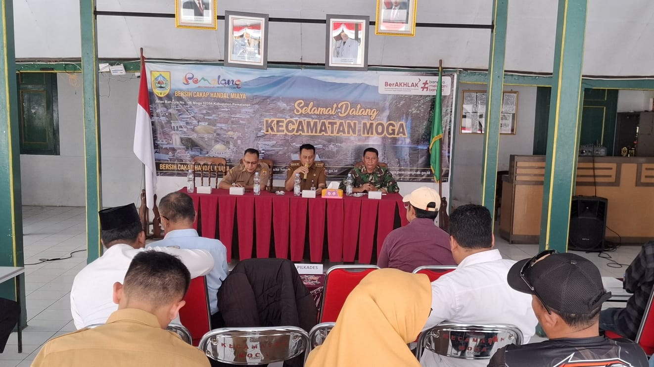 Jelang Pilkades Serentak 2026, Kecamatan Moga Mulai Tetapkan Jumlah dan Lokasi TPS