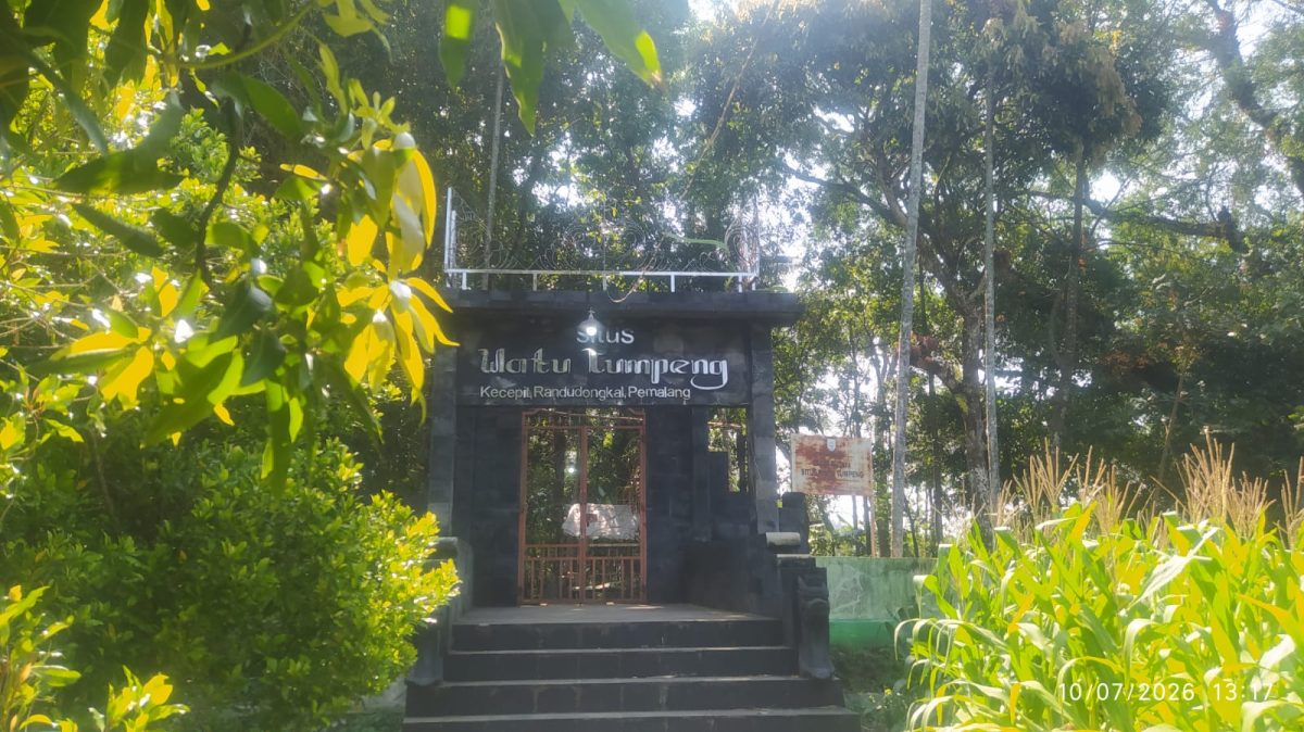 Situs Watu Tumpeng, Jejak Sejarah yang Kini Menjadi Cagar Budaya di Pemalang Selatan